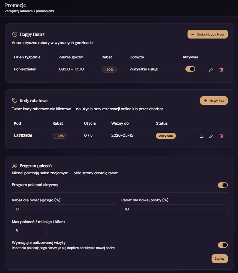 Screenshot — promocje